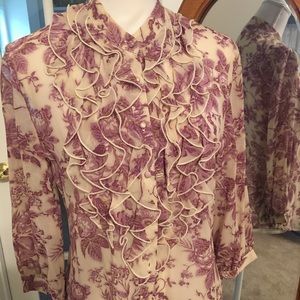 Gorgeous silk blouse!